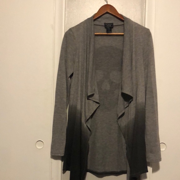 Black and gray ombré, thin sweater size medium - Picture 1 of 5